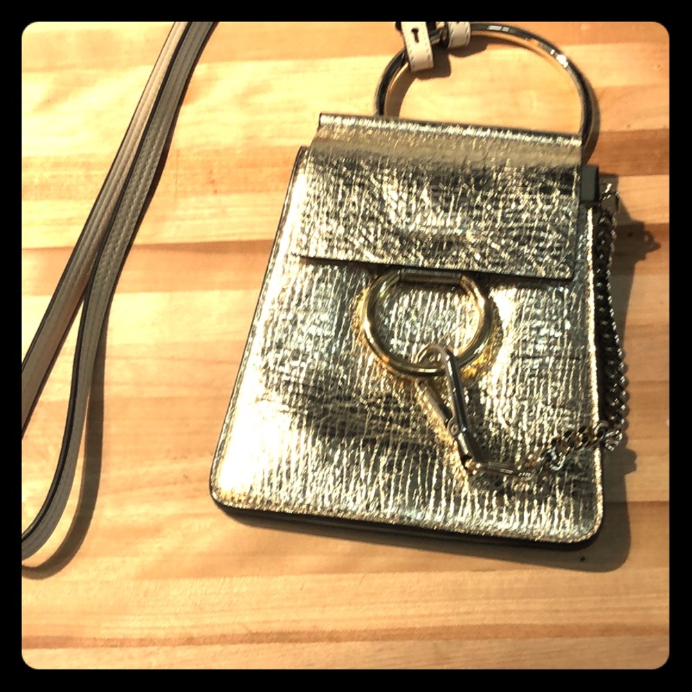 Chloe mini Faye in gold
